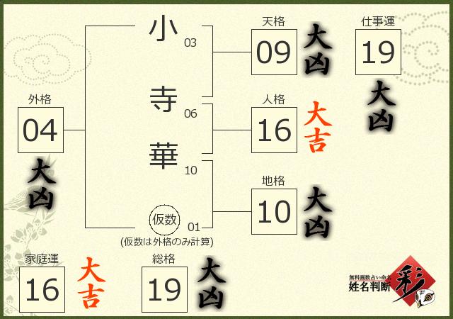診断結果画像