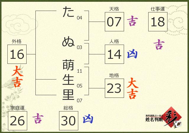 診断結果画像