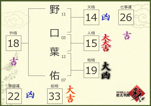 診断結果画像