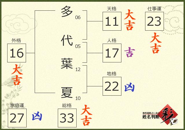 診断結果画像