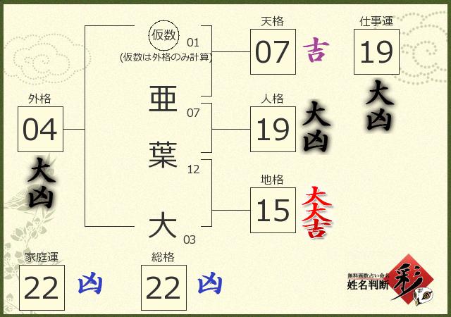 診断結果画像