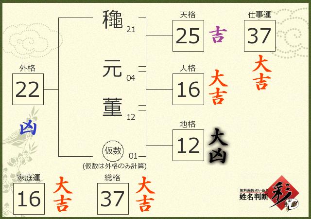 診断結果画像