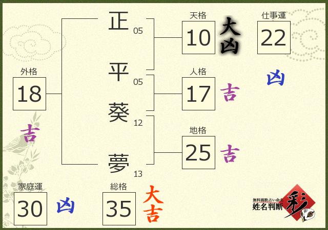 診断結果画像