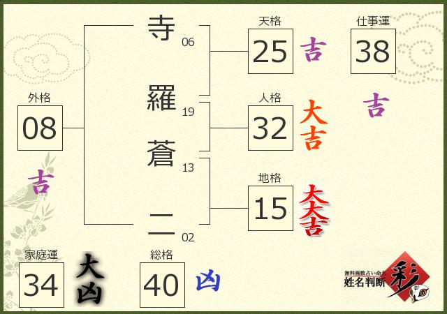 診断結果画像
