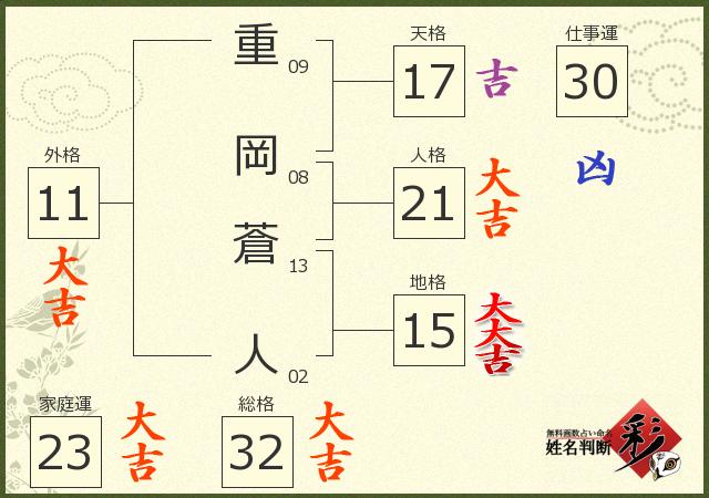診断結果画像