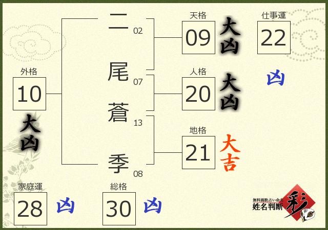診断結果画像