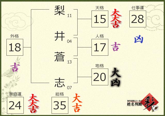 診断結果画像
