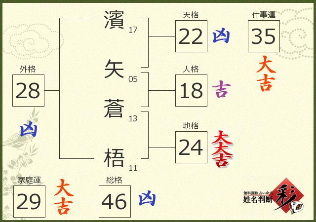 診断結果画像