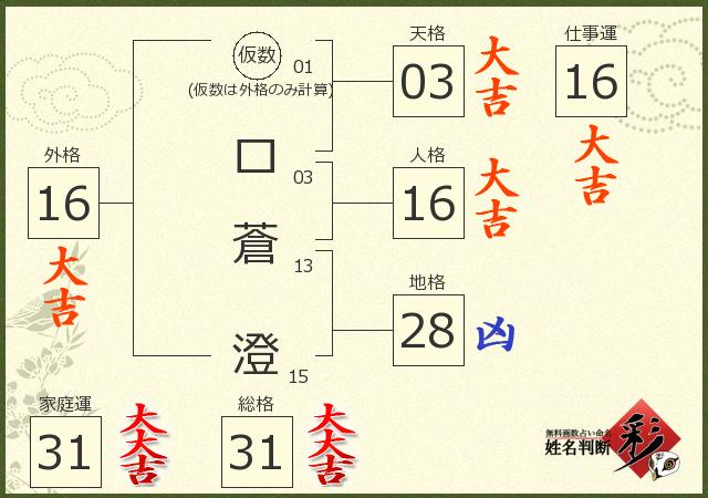 診断結果画像