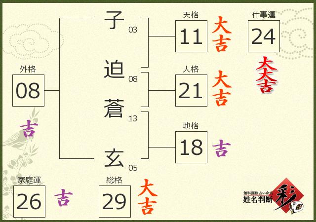 診断結果画像