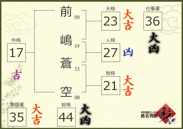 診断結果画像