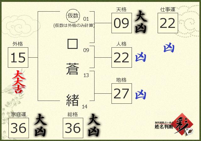 診断結果画像