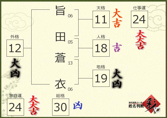 診断結果画像