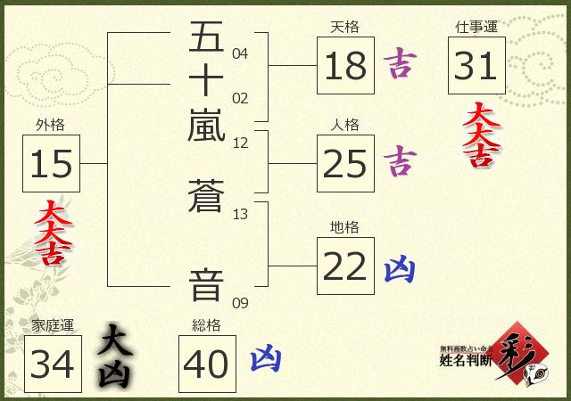 診断結果画像