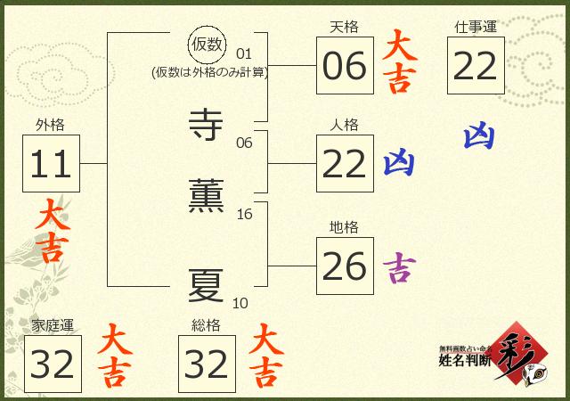 診断結果画像