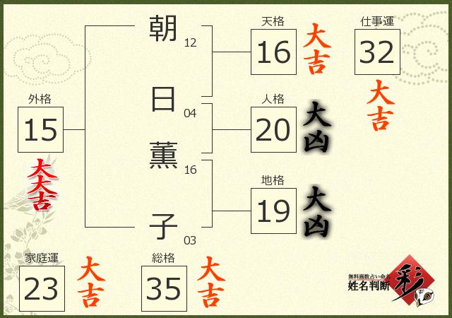 診断結果画像