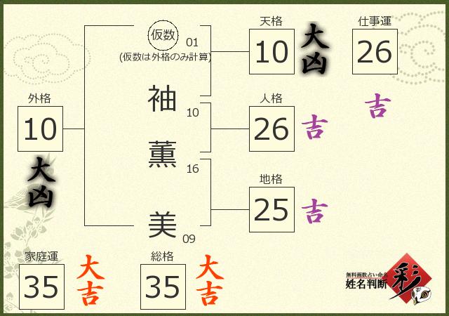 診断結果画像