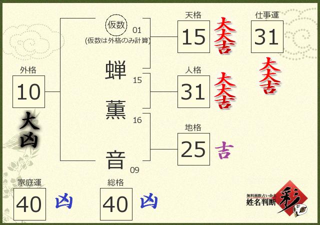 診断結果画像