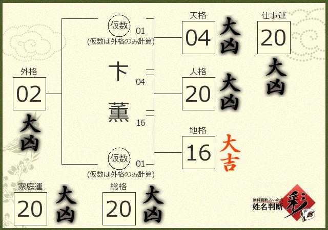 診断結果画像