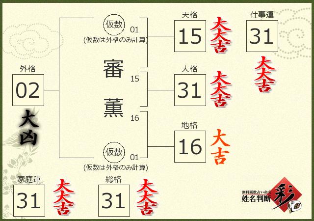 診断結果画像