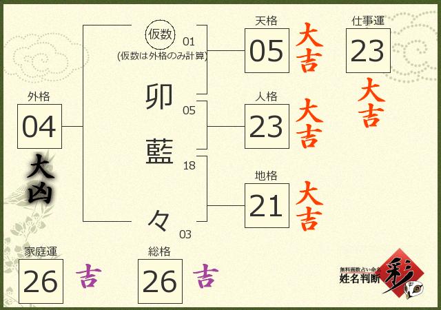 診断結果画像