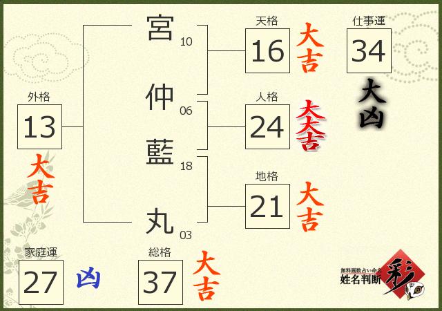 診断結果画像