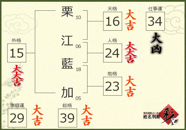診断結果画像