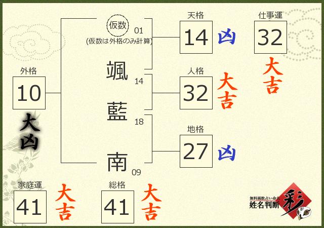 診断結果画像