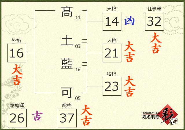 診断結果画像