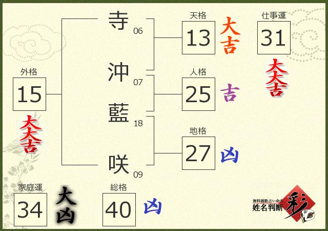 診断結果画像