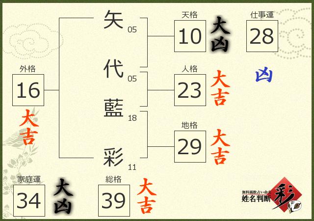 診断結果画像