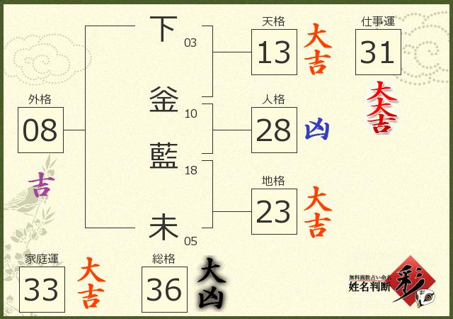 診断結果画像