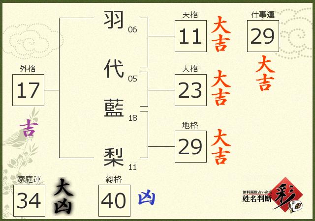 診断結果画像
