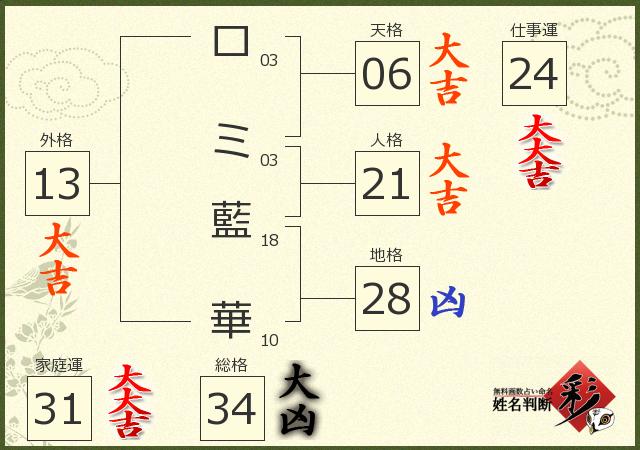 診断結果画像