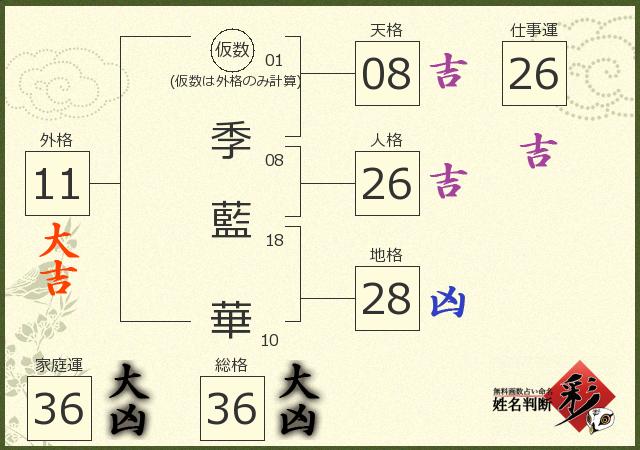 診断結果画像
