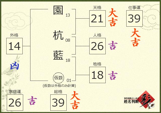 診断結果画像