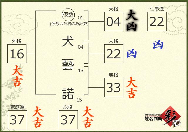 診断結果画像