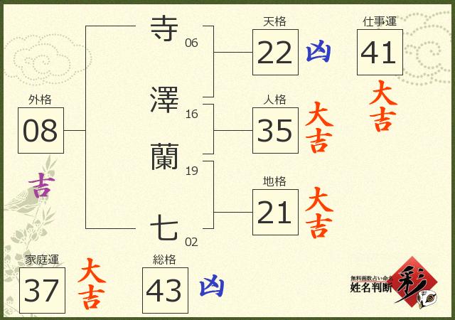診断結果画像