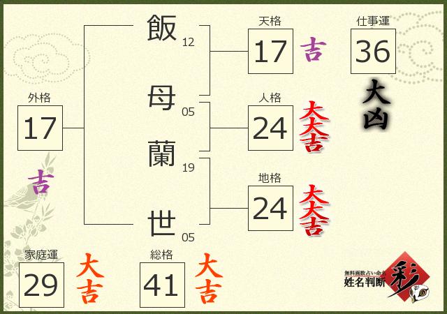 診断結果画像