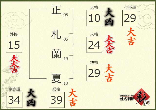診断結果画像