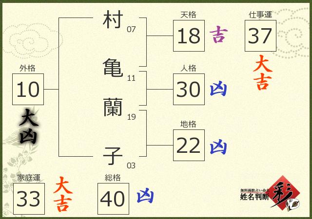 診断結果画像