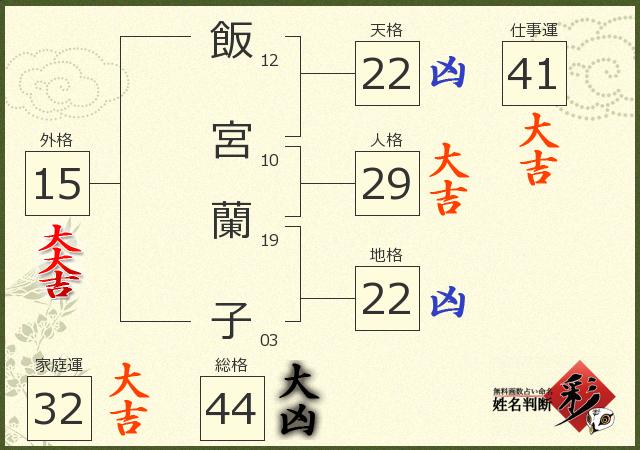診断結果画像