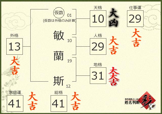 診断結果画像