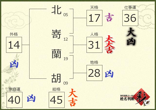 診断結果画像