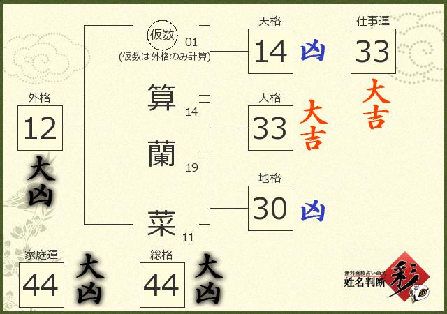 診断結果画像