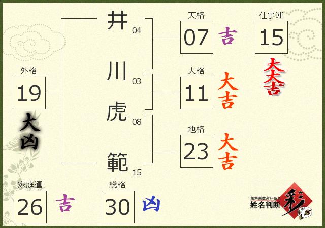 診断結果画像