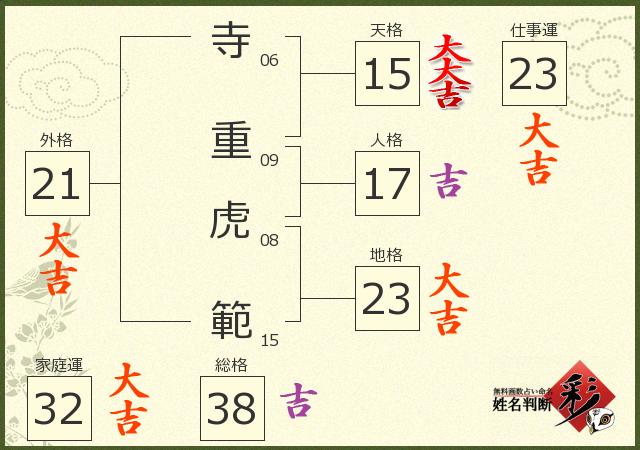 診断結果画像