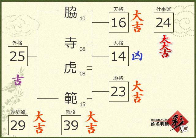 診断結果画像
