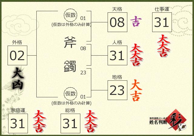 診断結果画像