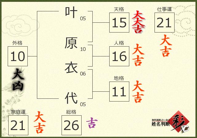 診断結果画像